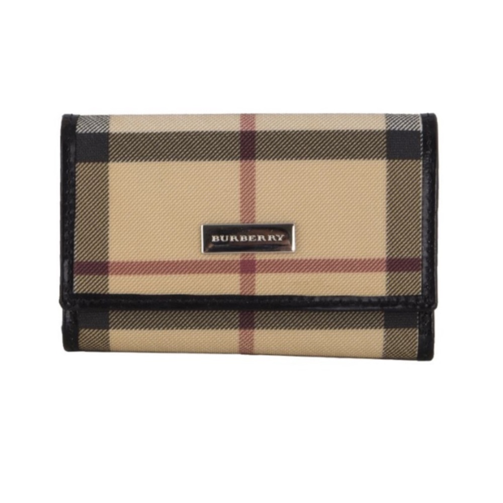 Burberry Plaid Key-Wallet